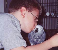 Chris kisses Ziggy